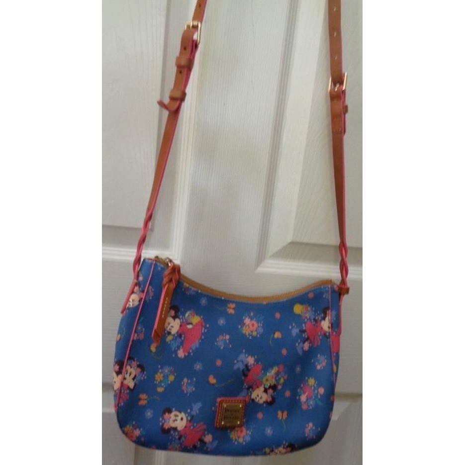 Dooney & Bourke Disney Minnie Mouse Epcot Flower Festival Cross Body Bag Purse